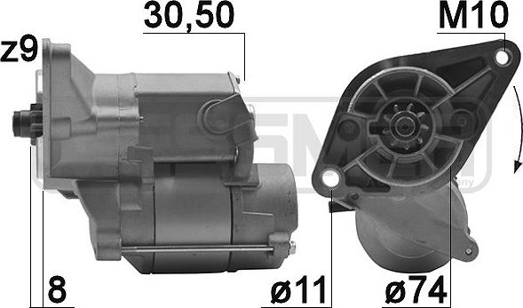 ERA 220981A - Starter www.molydon.hr