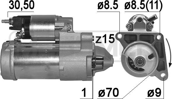 ERA 220975A - Starter www.molydon.hr