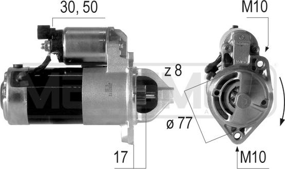 ERA 220459A - Starter www.molydon.hr