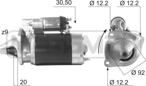 ERA 220469A - Starter www.molydon.hr