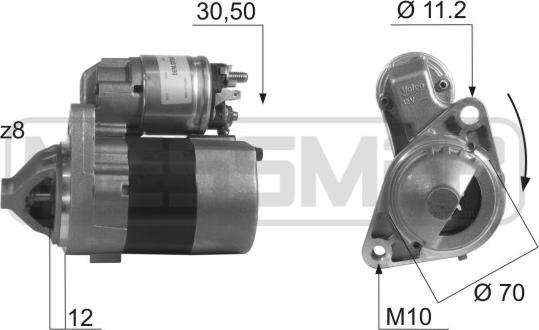 ERA 220404A - Starter www.molydon.hr