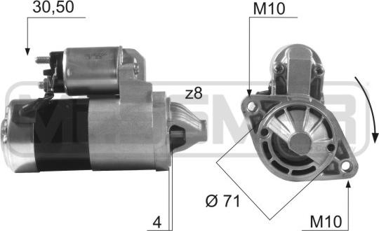 ERA 220481A - Starter www.molydon.hr