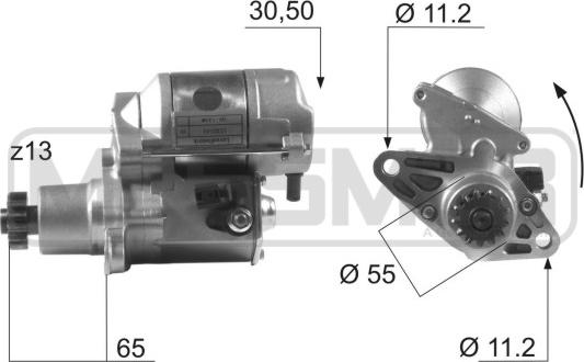 ERA 220483A - Starter www.molydon.hr