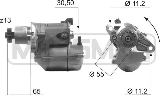 ERA 220487A - Starter www.molydon.hr