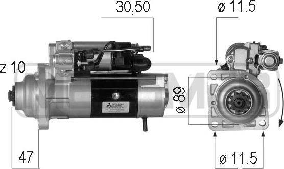 ERA 220554 - Starter www.molydon.hr