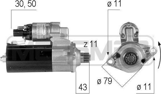 ERA 220552A - Starter www.molydon.hr