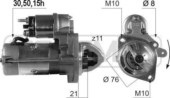 ERA 220508A - Starter www.molydon.hr