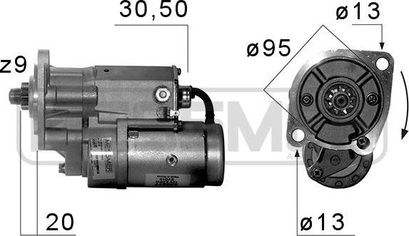 ERA 220577A - Starter www.molydon.hr