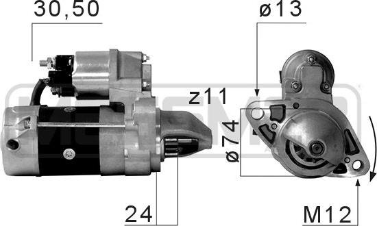 ERA 220664A - Starter www.molydon.hr