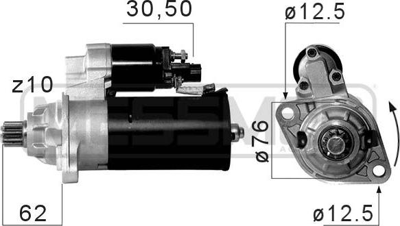 ERA 220661A - Starter www.molydon.hr