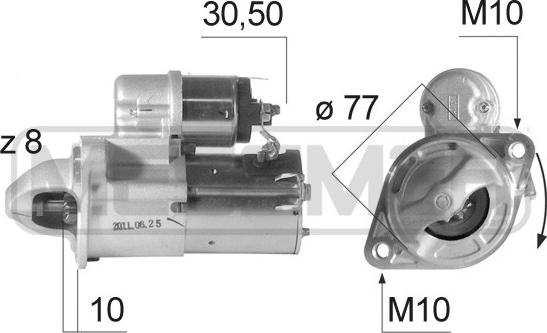 ERA 220612R - Starter www.molydon.hr