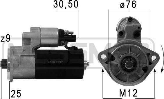 ERA 220684 - Starter www.molydon.hr