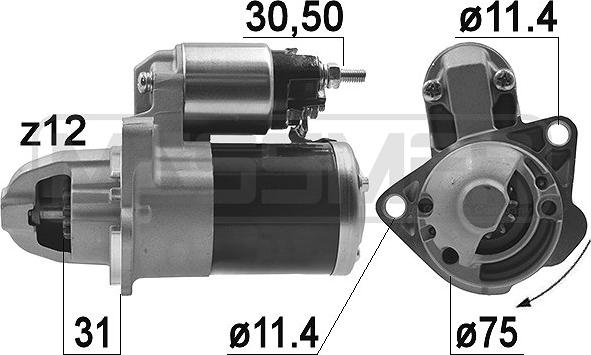 ERA 220639A - Starter www.molydon.hr