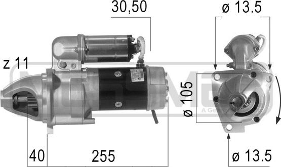 ERA 220625 - Starter www.molydon.hr