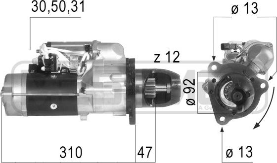 ERA 220627 - Starter www.molydon.hr