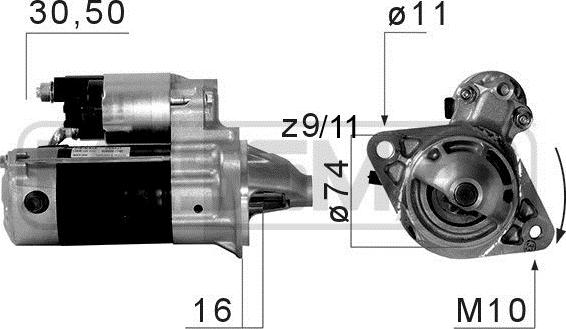 ERA 220675 - Starter www.molydon.hr