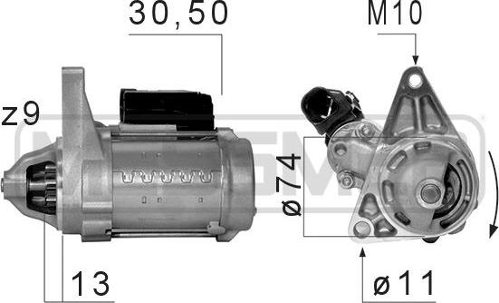 ERA 220676 - Starter www.molydon.hr