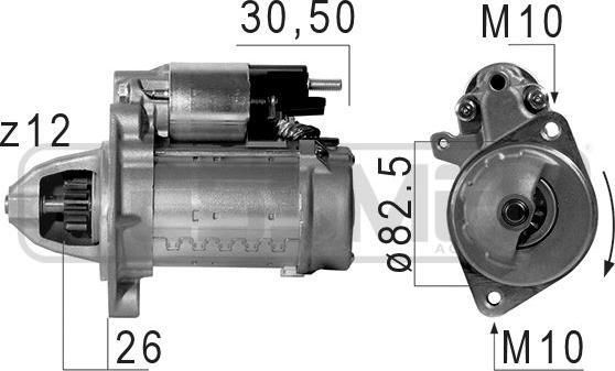 ERA 220671A - Starter www.molydon.hr