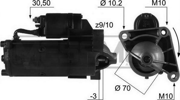 ERA 220099R - Starter www.molydon.hr