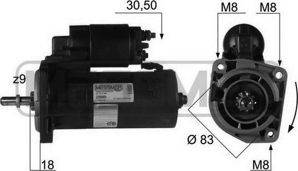 ERA 220095R - Starter www.molydon.hr