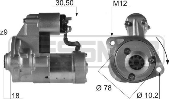 ERA 220048R - Starter www.molydon.hr