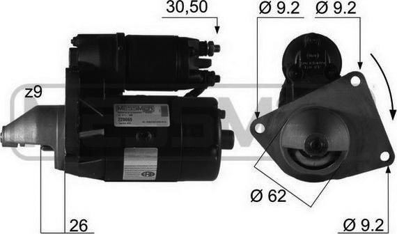 ERA 220069R - Starter www.molydon.hr