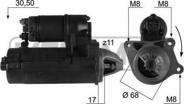 ERA 220063R - Starter www.molydon.hr