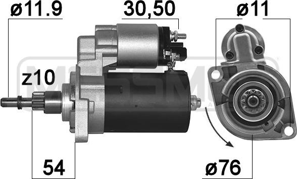 ERA 220030A - Starter www.molydon.hr