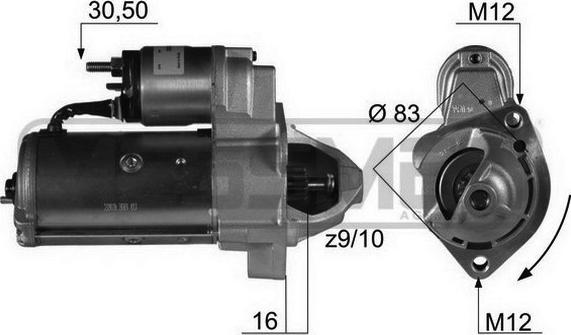 ERA 220037A - Starter www.molydon.hr