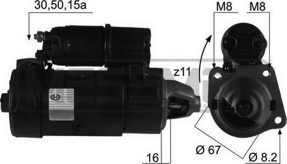 ERA 220072R - Starter www.molydon.hr