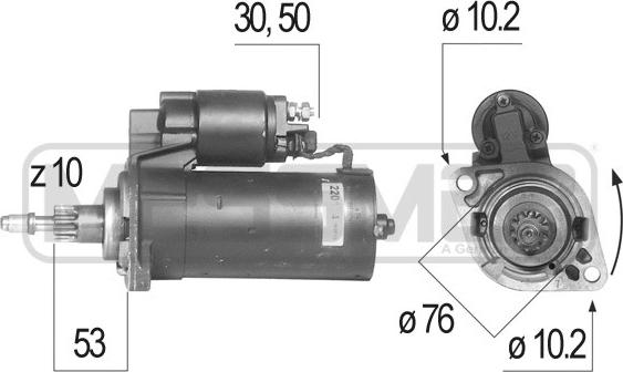 ERA 220144R - Starter www.molydon.hr