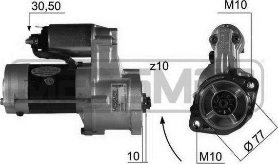 ERA 220159A - Starter www.molydon.hr