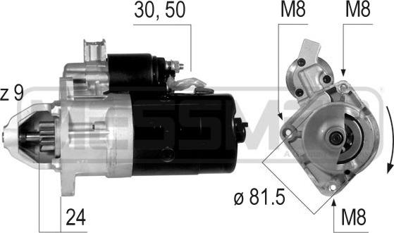 ERA 220165A - Starter www.molydon.hr