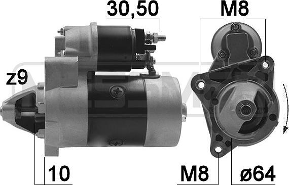 ERA 220166R - Starter www.molydon.hr