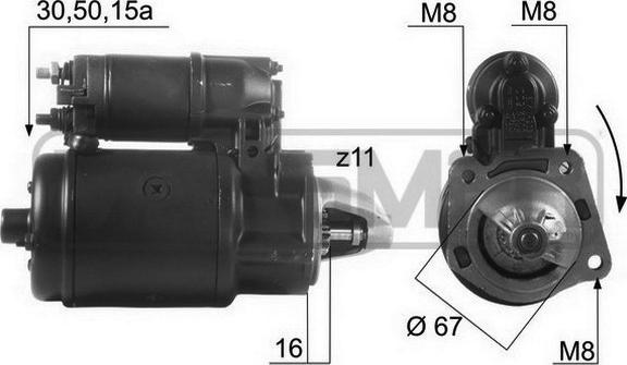 ERA 220168R - Starter www.molydon.hr