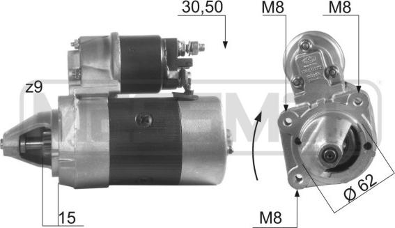 ERA 220162A - Starter www.molydon.hr