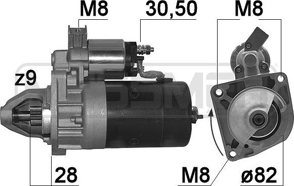 ERA 220183A - Starter www.molydon.hr