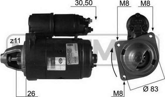 ERA 220125R - Starter www.molydon.hr