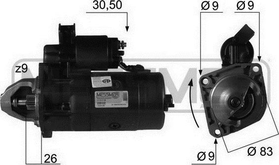 ERA 220122R - Starter www.molydon.hr