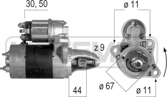 ERA 220173A - Starter www.molydon.hr