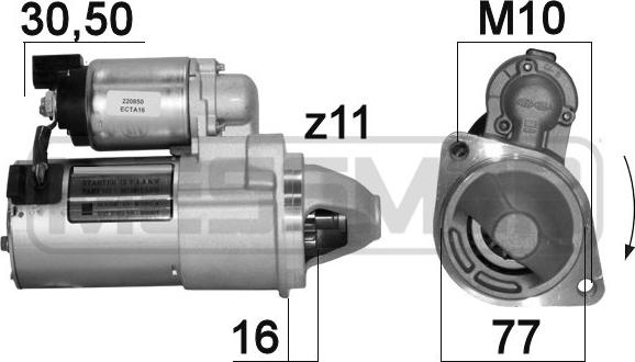 ERA 220850 - Starter www.molydon.hr