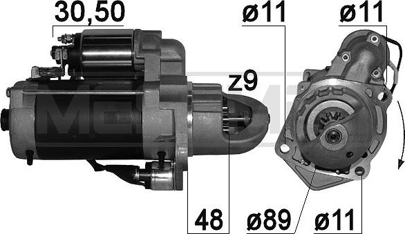 ERA 220857A - Starter www.molydon.hr