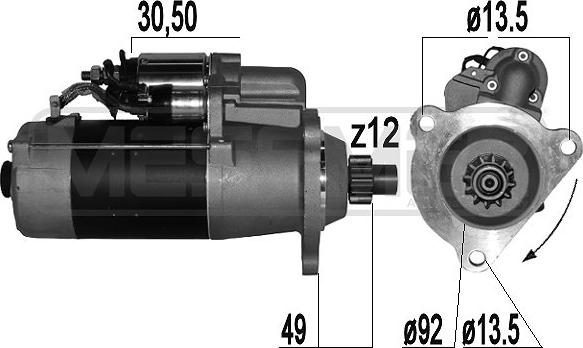 ERA 220860A - Starter www.molydon.hr