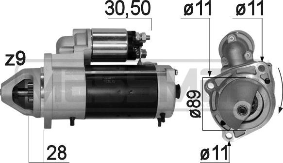 ERA 220811A - Starter www.molydon.hr