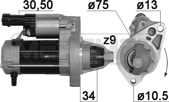 ERA 220881A - Starter www.molydon.hr