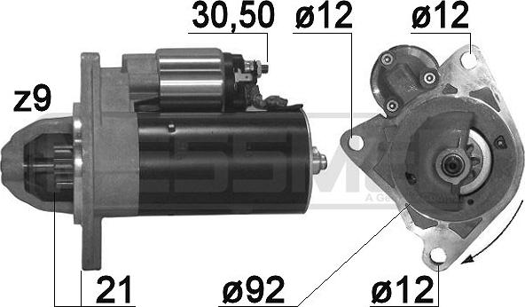 ERA 220883A - Starter www.molydon.hr