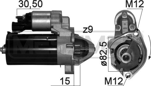 ERA 220870A - Starter www.molydon.hr