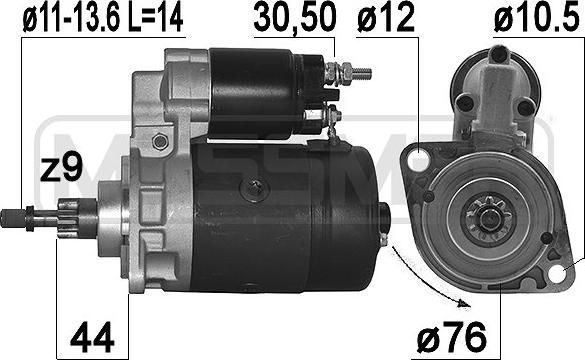 ERA 220357A - Starter www.molydon.hr