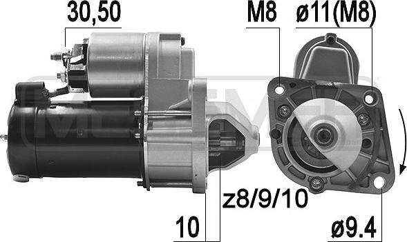 ERA 220360A - Starter www.molydon.hr