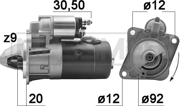 ERA 220362A - Starter www.molydon.hr